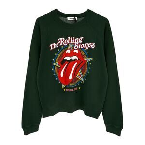 DAYDREAMER Rolling Stones 1981 US Tour Vintage Sweatshirt in Vintage Green XS